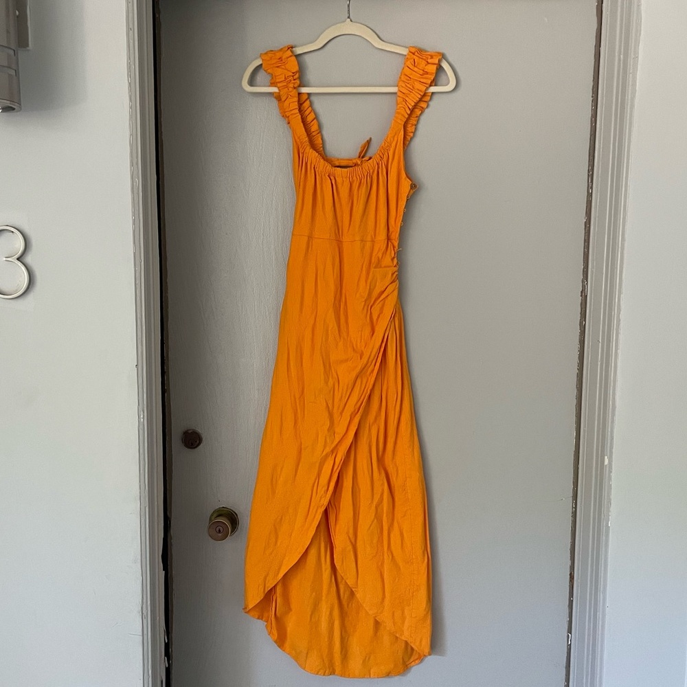 Free People high-low midi dress